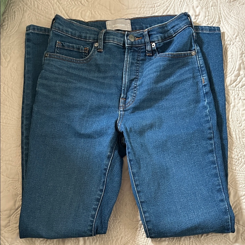 Everlane Dark Blue Denim Pants